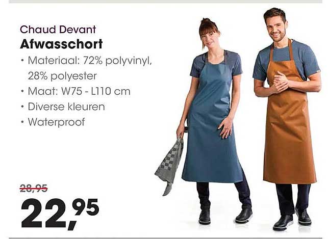 Chaud Devant Afwasschort