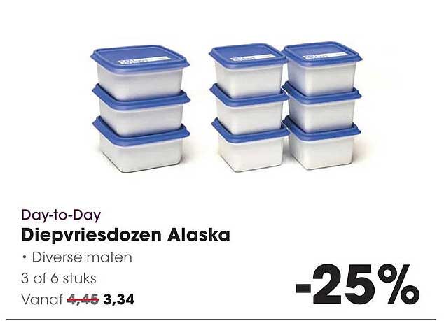 Day-to-Day Diepvriesdozen Alaska
