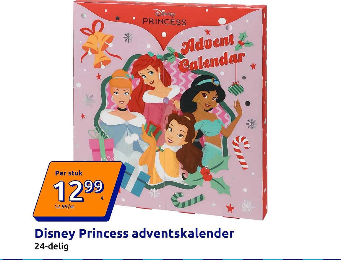 Disney Princess adventskalender 24-delig