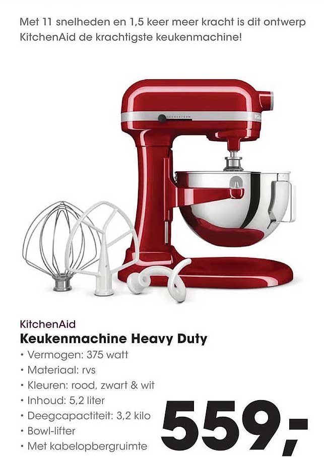 KitchenAid Keukenmachine Heavy Duty