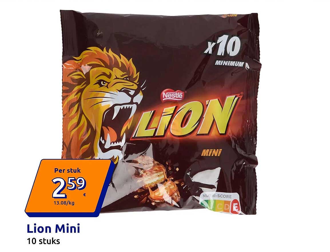 Lion Mini 10 stuks