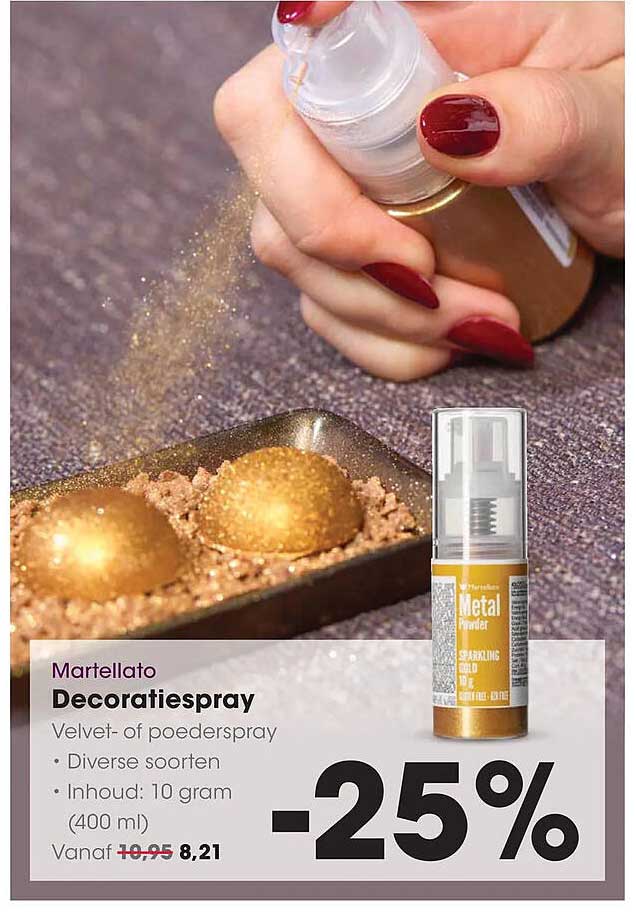 Martellato Decoratiespray