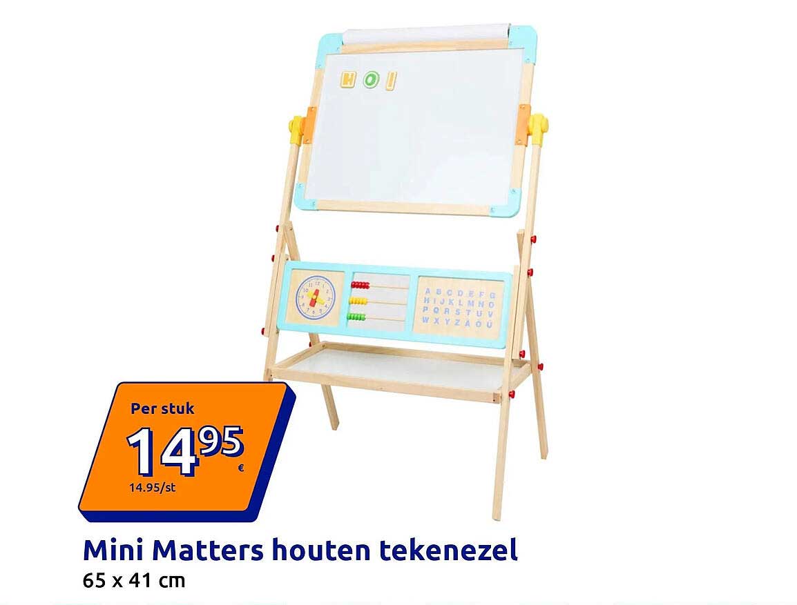 Mini Matters houten tekenezel