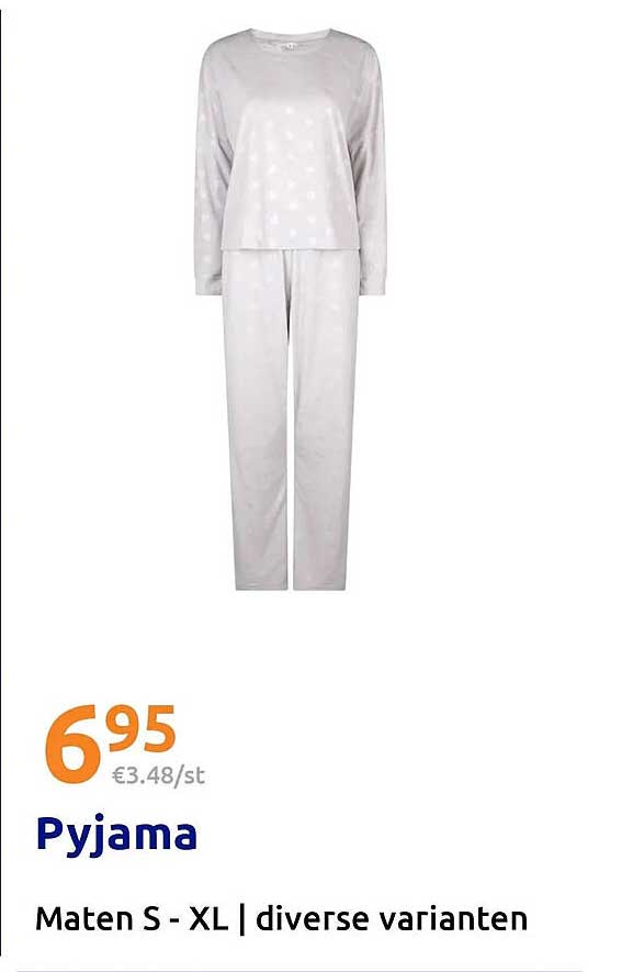 Pyjama Maten S - XL | diverse varianten