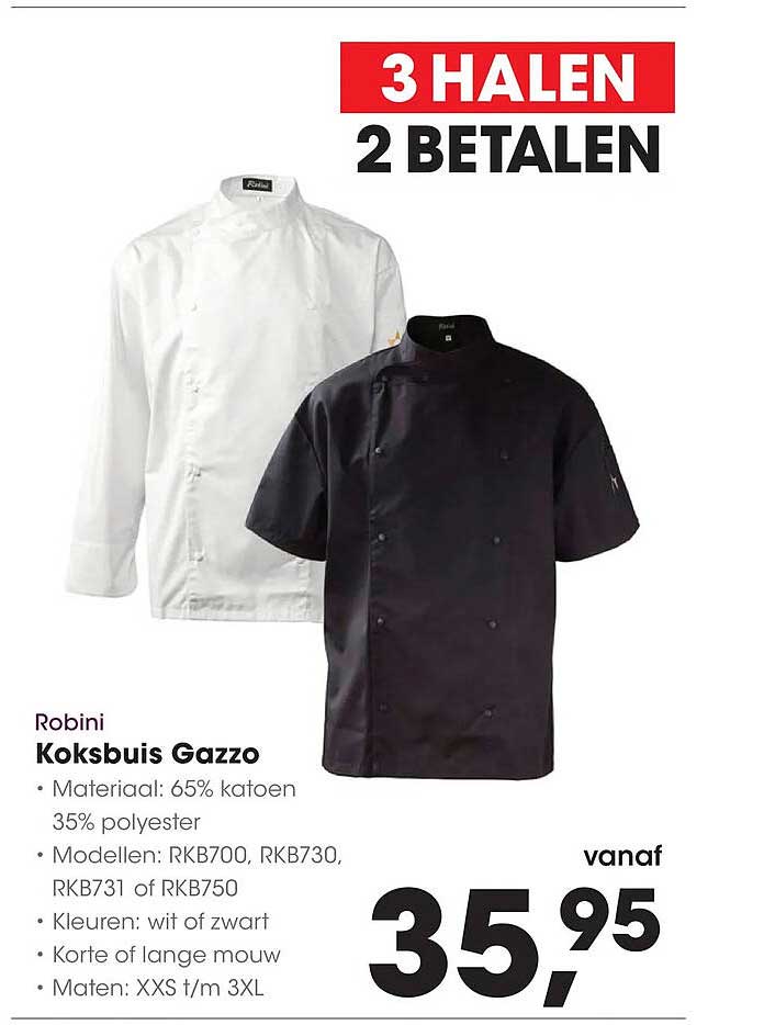 Robini Koksbuis Gazzo 3 halen 2 betalen
