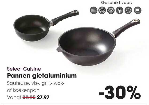 Select Cuisine Pannen gietaluminium
