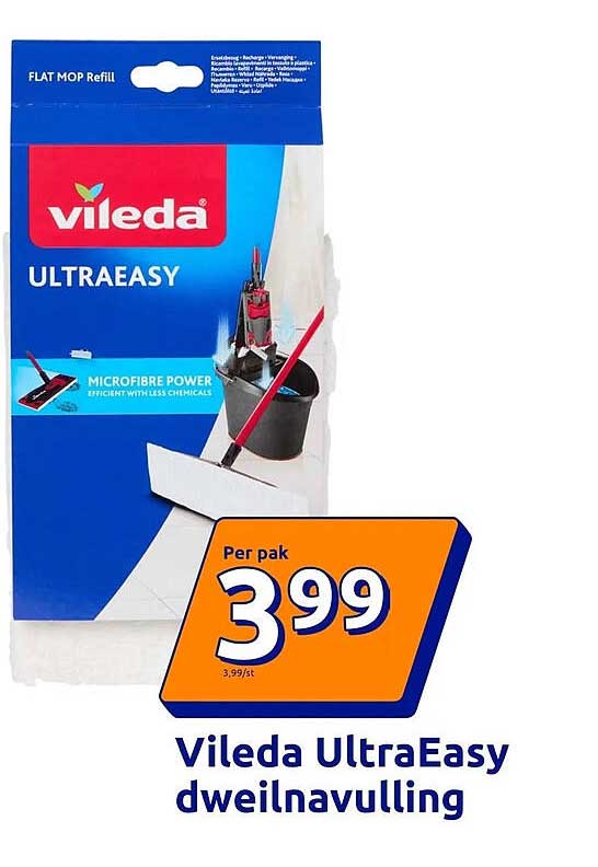 Vileda UltraEasy dweilnavulling