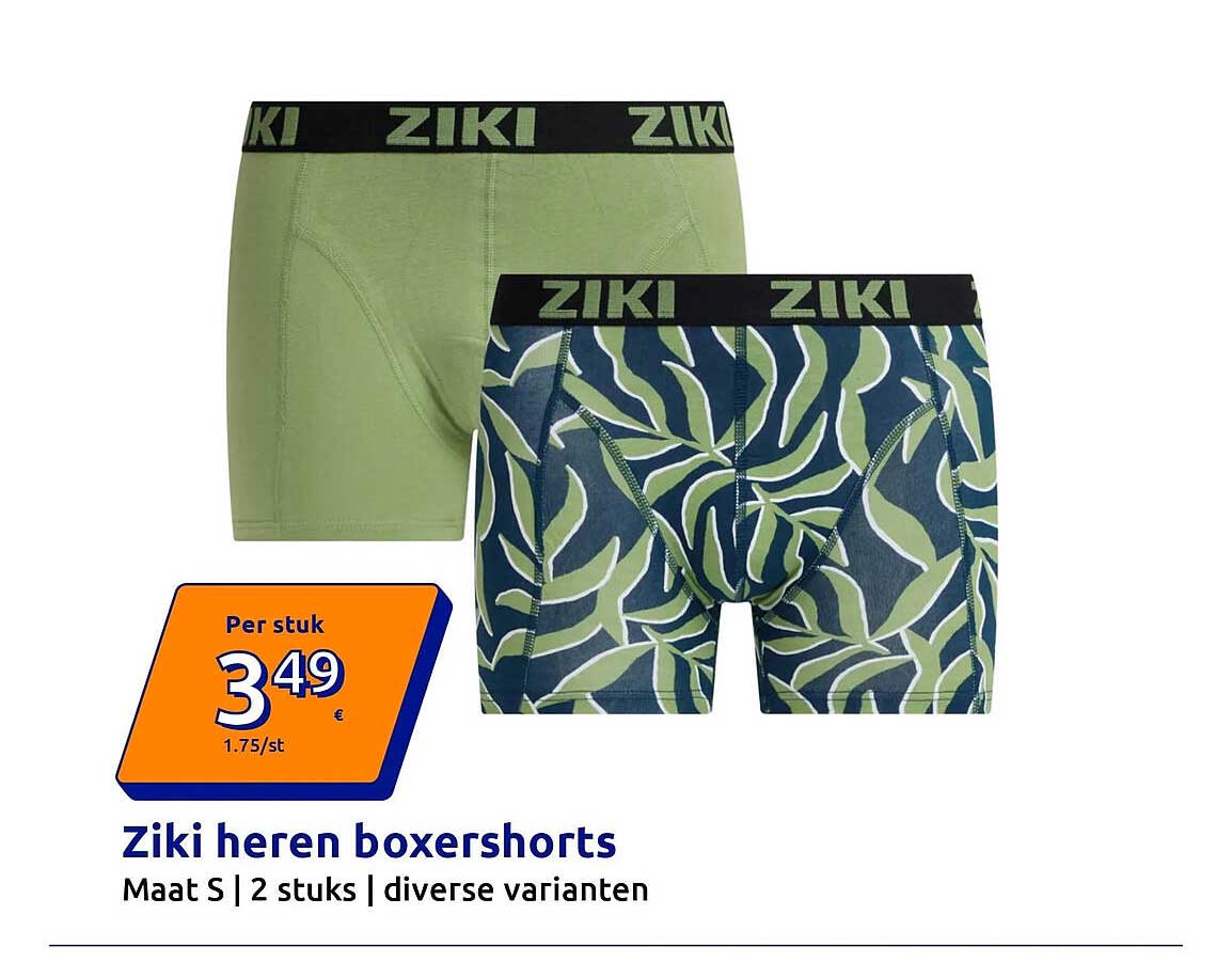 Ziki heren boxershorts