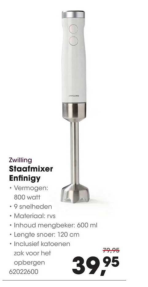 Zwilling Staafmixer Enfinigy