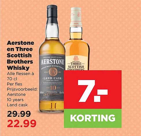 Aerstone en Three Scottish Brothers Whisky