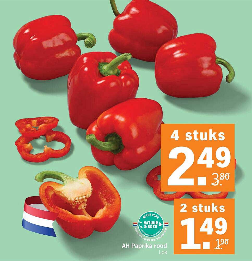 AH Paprika rood Los