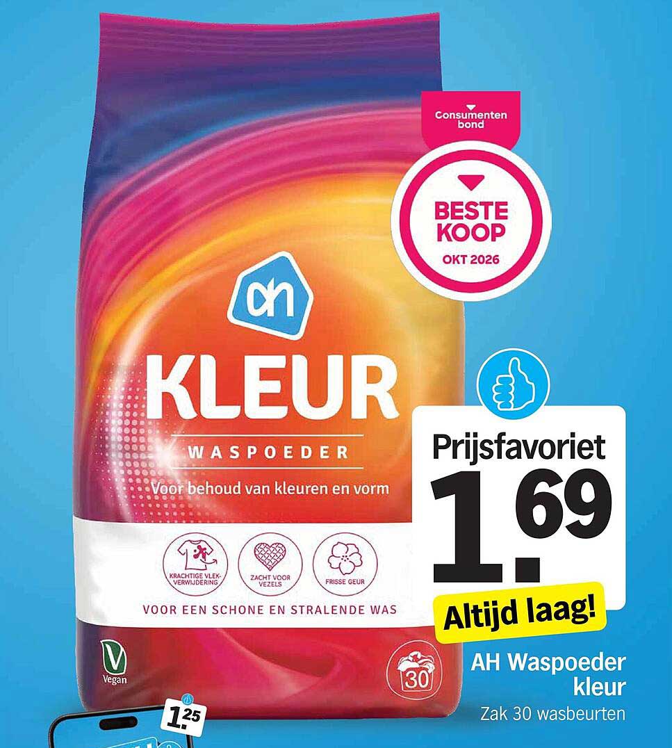 AH Waspoeder kleur
