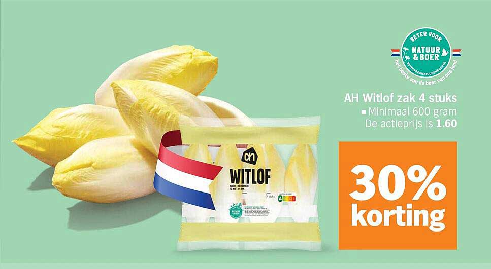 AH Witlof zak 4 stuks