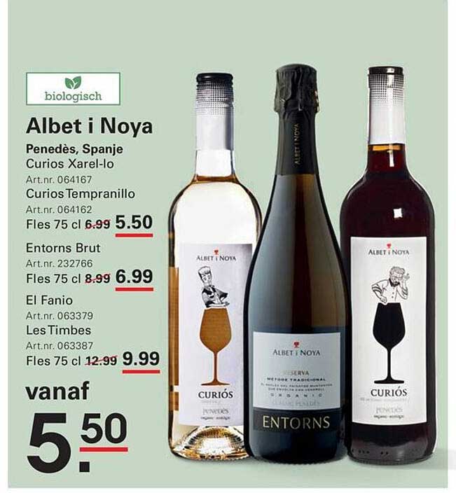 Albet i Noya Penedès, Spanje Curios Xarel-lo
