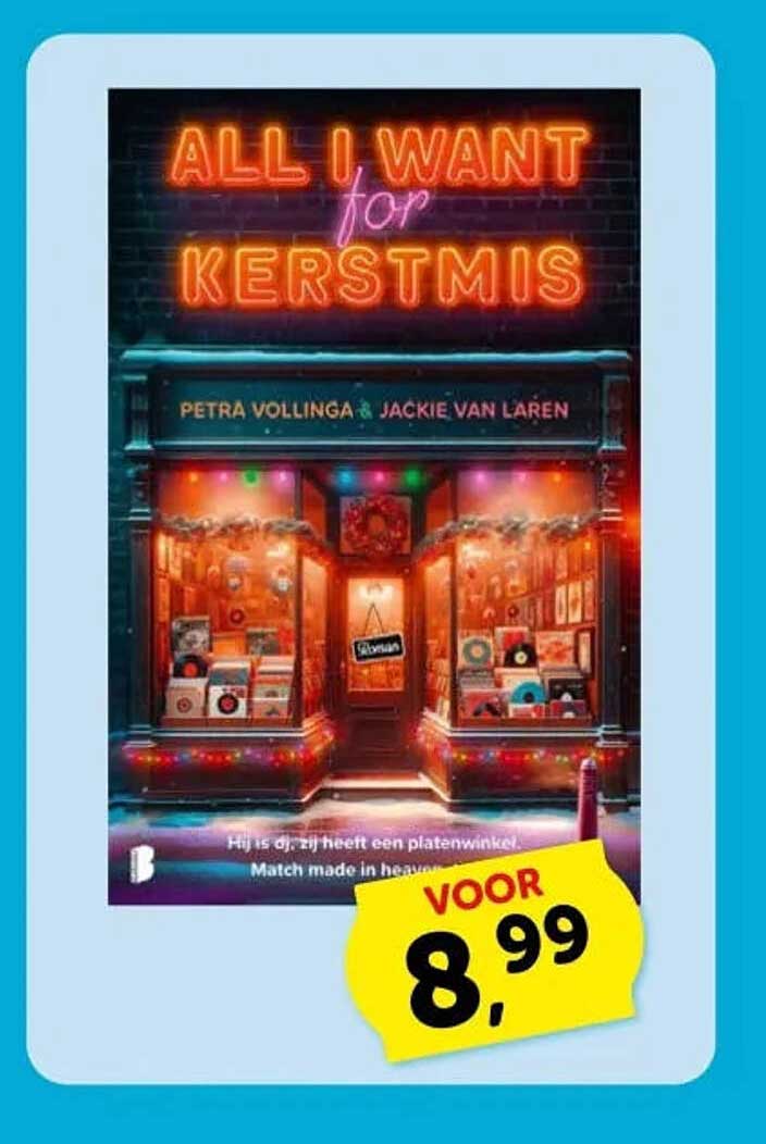 ALL I WANT FOR KERSTMIS