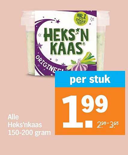 Alle Heks'nkaas 150-200 gram per stuk
