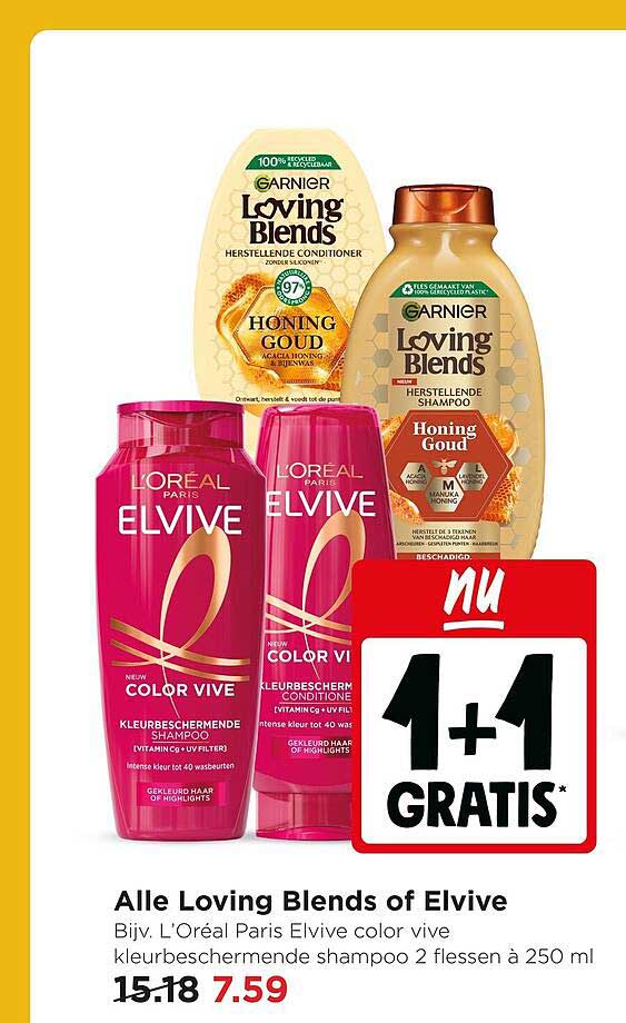 Alle Loving Blends of Elvive 1+1 gratis