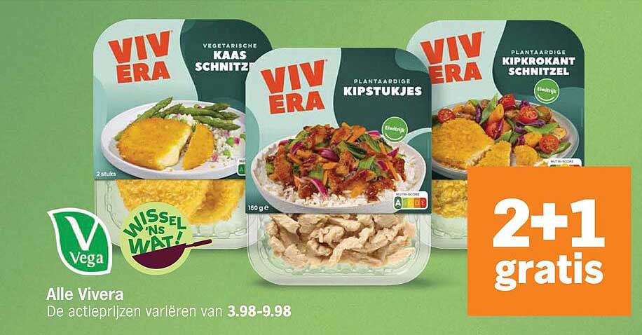 Alle Vivera 2+1 gratis