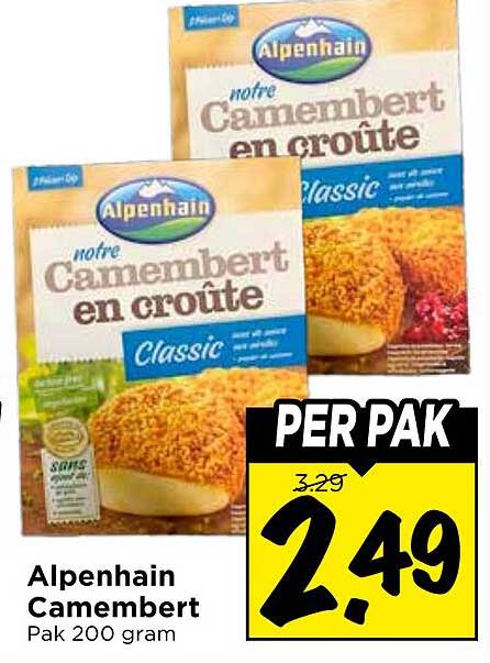 Alpenhain Camembert Pak 200 gram