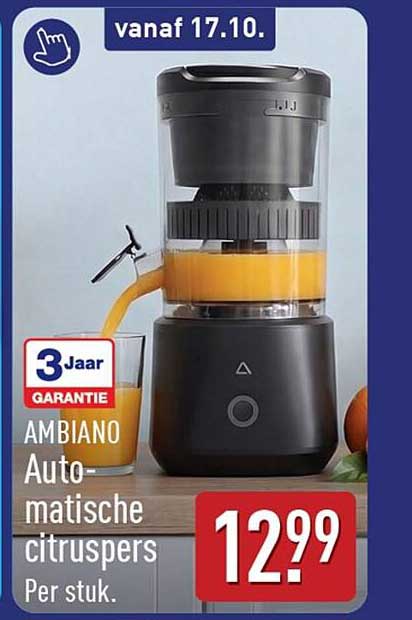 AMBiANO Automatische citruspers