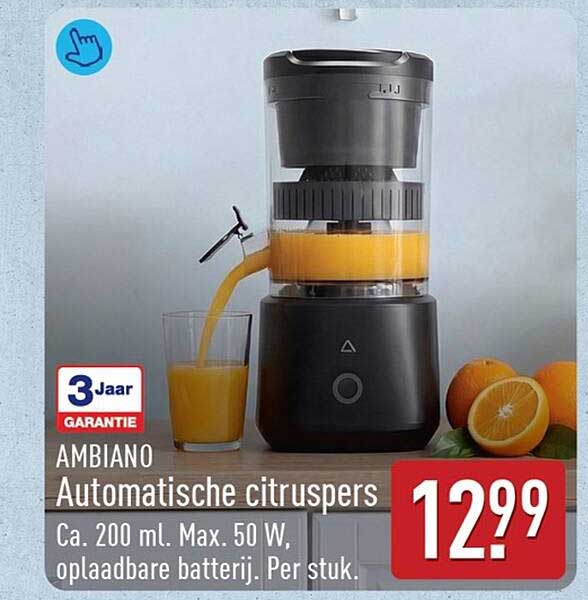 AMBIANO Automatische citruspers