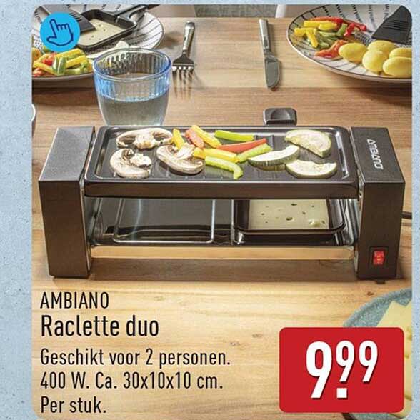 AMBIANO Raclette duo