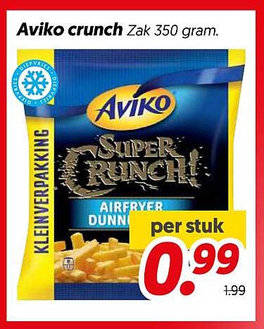 Aviko crunch Zak 350 gram.