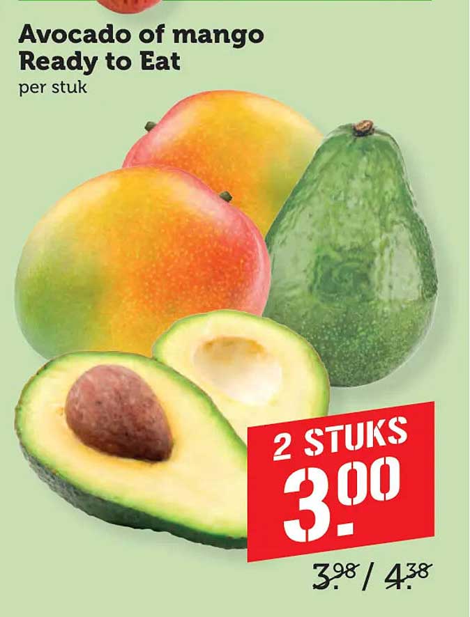 Avocado of mango Ready to Eat