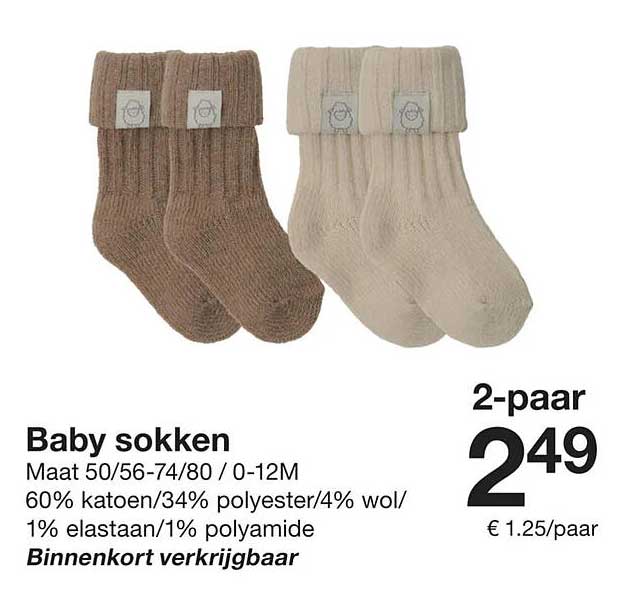 Baby sokken