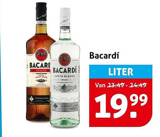Bacardí LITER