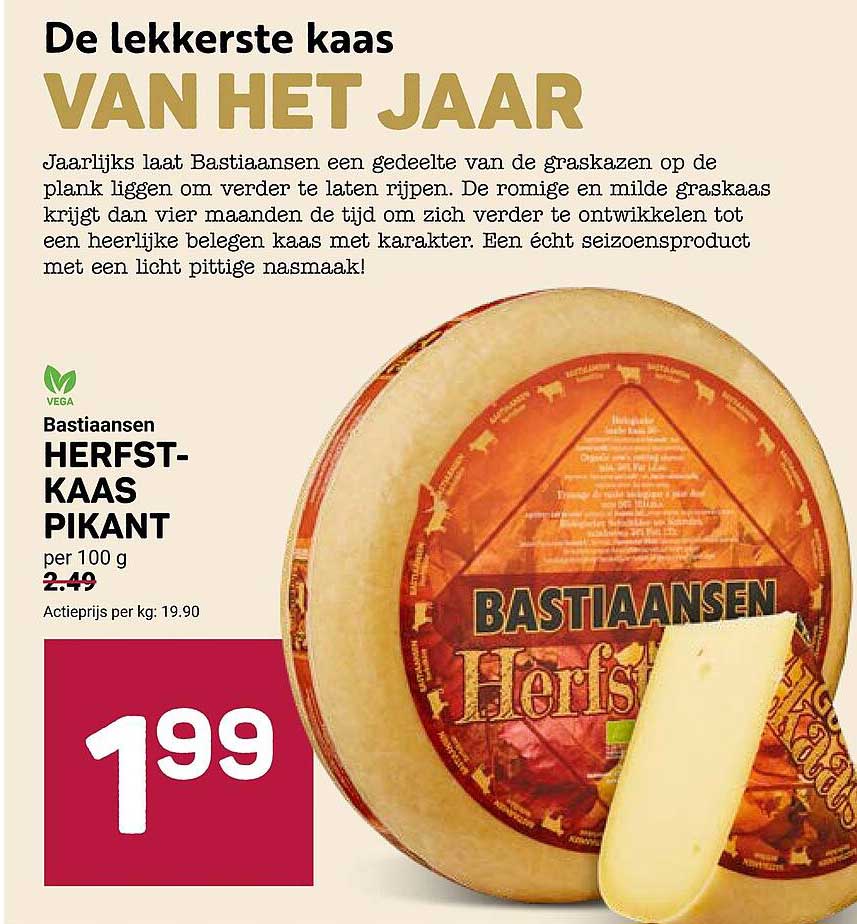 Bastiaansen HERFST-KAAS PIKANT