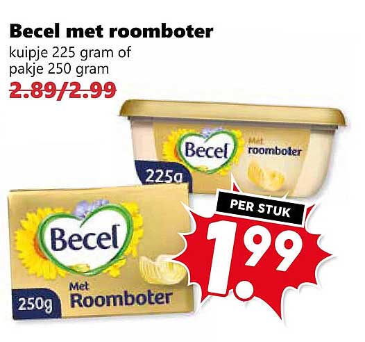 Becel met roomboter
