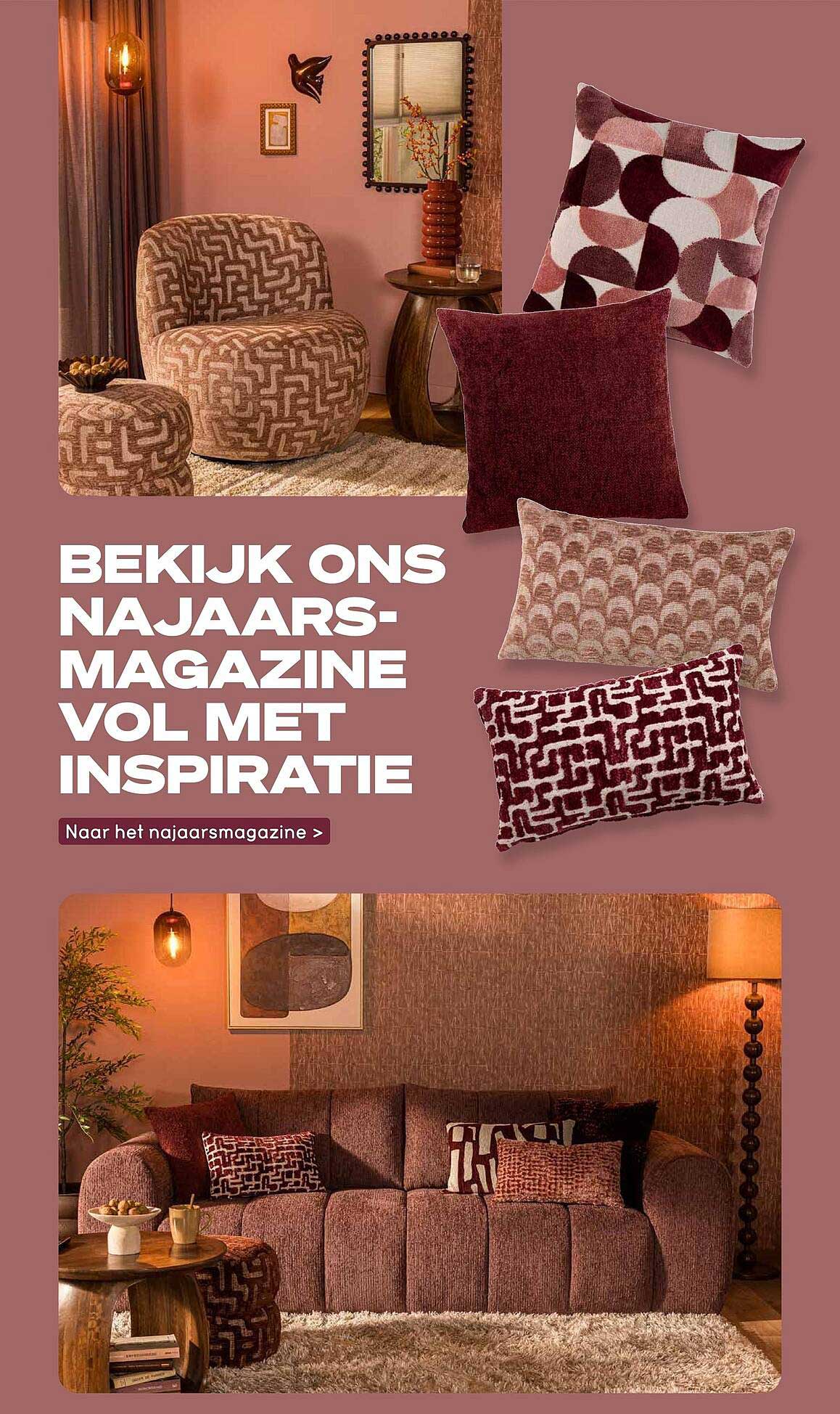 BEKIJK ONS NAJAARSMAGAZINE VOL MET INSPIRATIE