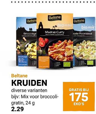 Beltane KRUIDEN diverse varianten bijv: Mix voor broccoli-colli, 24 g