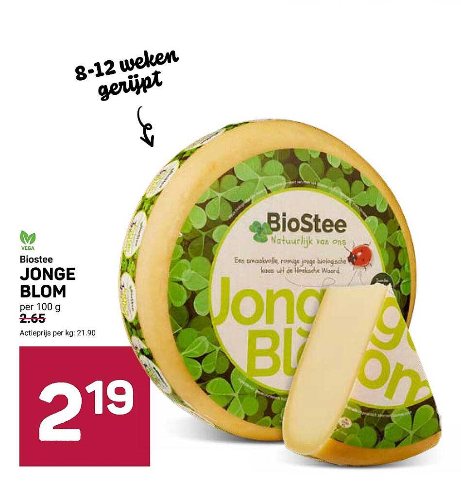 Biostee JONGE BLOM