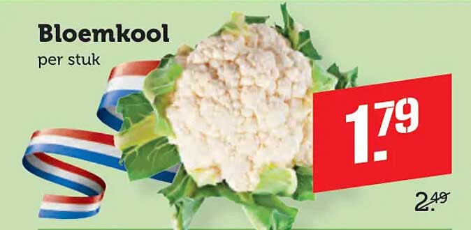 Bloemkool per stuk