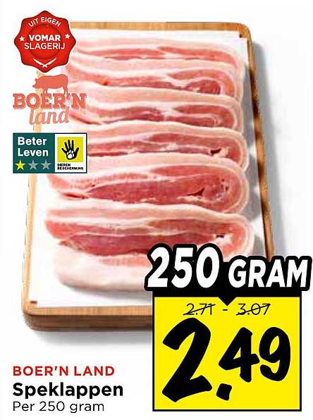 BOER’N LAND Speklappen