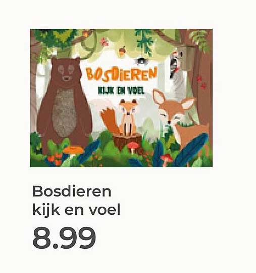 Bosdieren kijk en voel