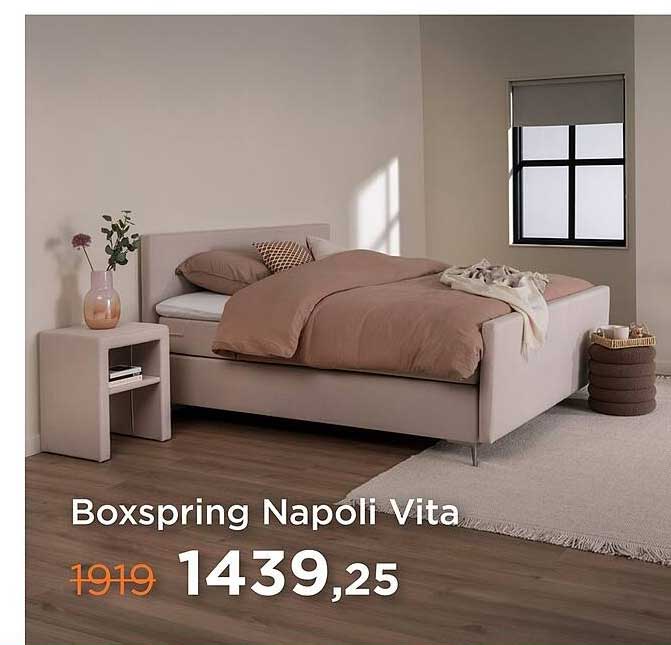 Boxspring Napoli Vita