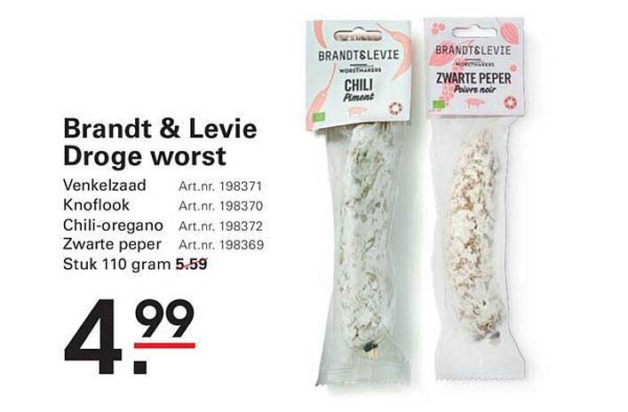 Brandt & Levie Droge worst
