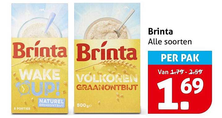 Brinta Alle soorten PER PAK