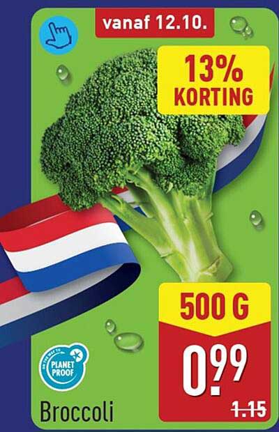 Broccoli 13% KORTING