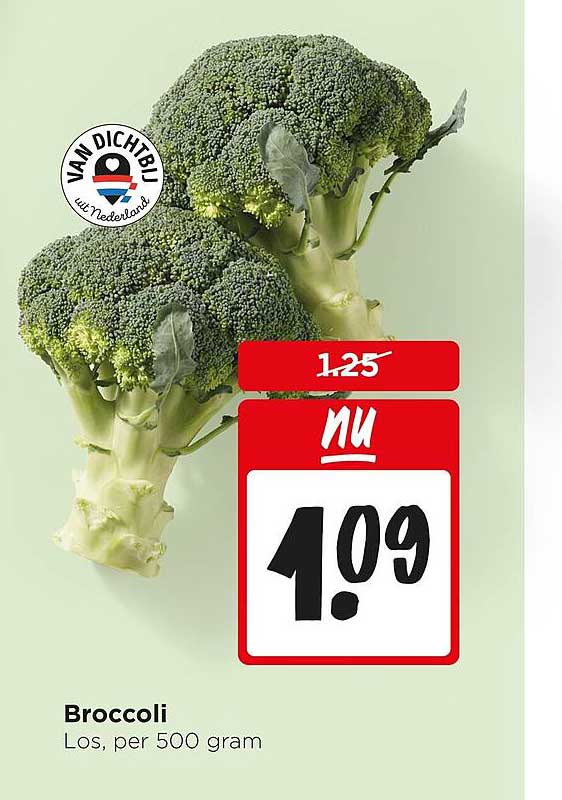 Broccoli Los, per 500 gram