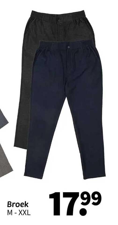 Broek M - XXL