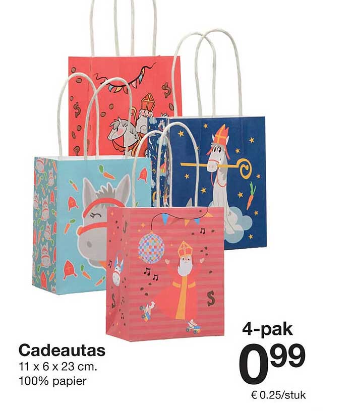 Cadeautas 4-pak