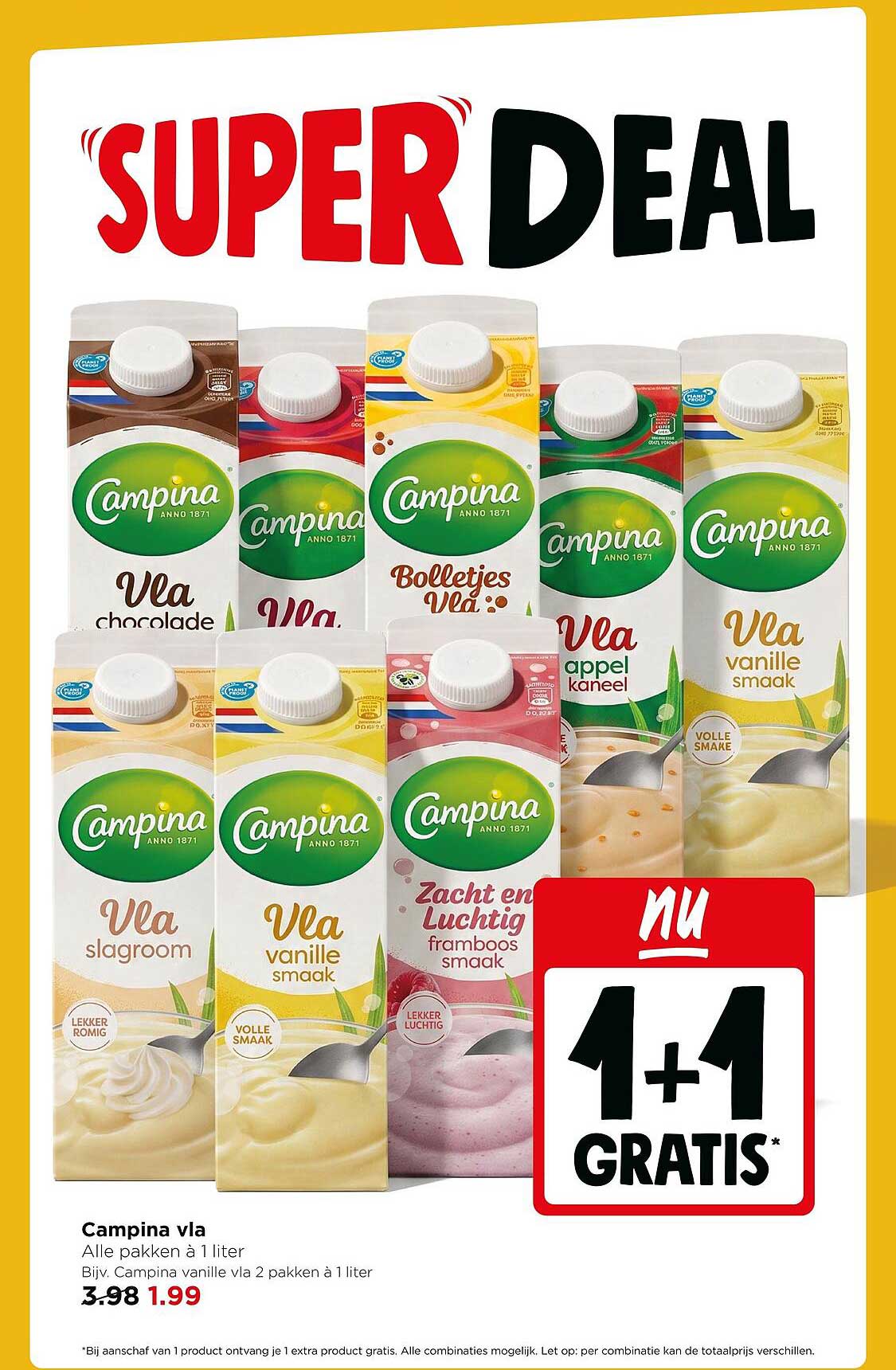Campina vla 1+1 gratis