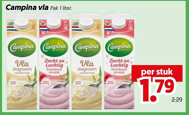 Campina Vla Pak 1 liter.