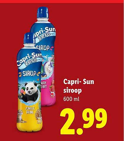 Capri-Sun siroop 600 ml