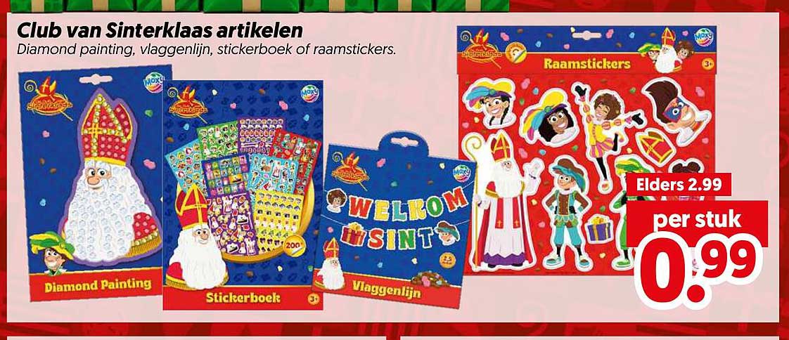 Club van Sinterklaas artikelen