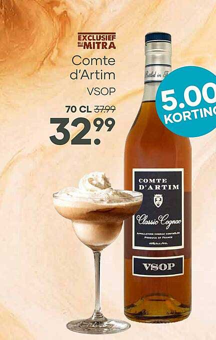Comte d’Artim VSOP 70 cl